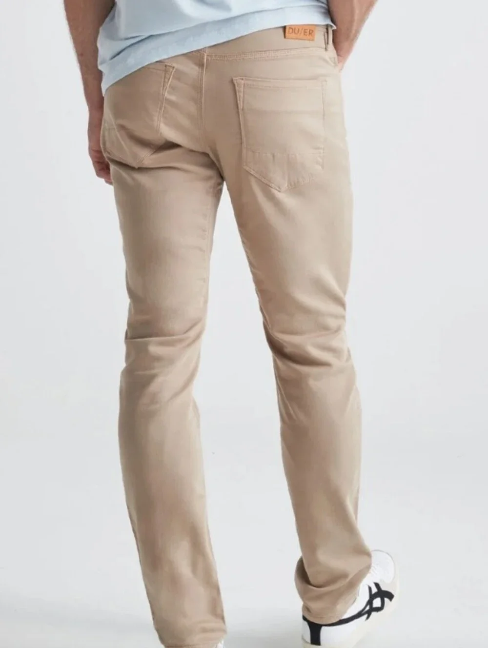 Du/Er No Sweat Slim Taper Pants Desert Khaki Nx2 28x29.5